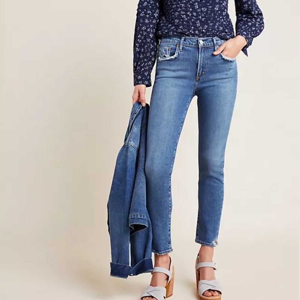 AGOLDE Toni High-Rise Slim Jeans